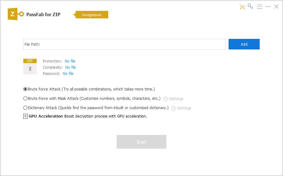 PassFab for ZIP下载,密码恢复,解密工具