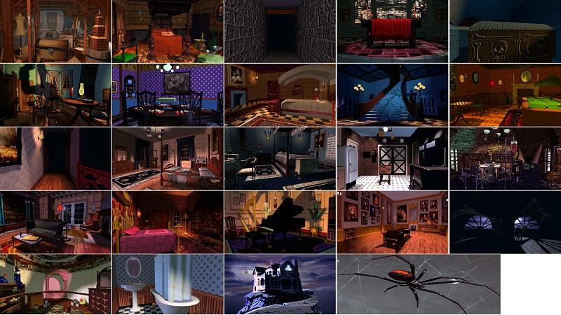 第七访客中文破解版(the 7th guest)下载,第七访客,冒险游戏,解谜游戏